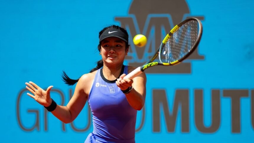 Alex Ila loses in the second round to Elise Mertens at Mutua Madrid Open