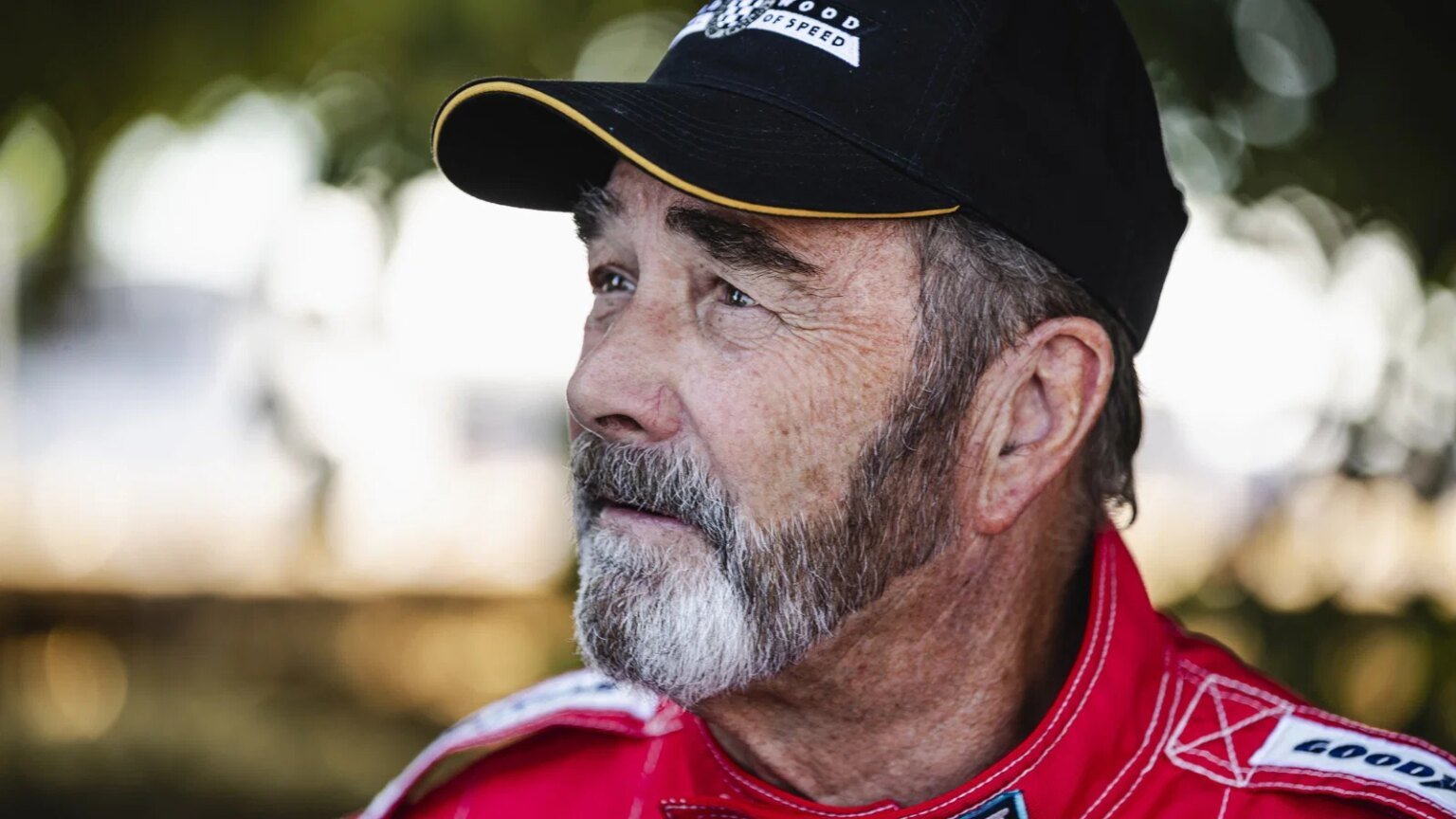 Nigel Mansell at the Goodwood Festival of Speed