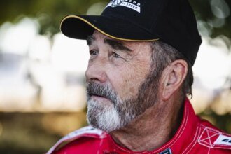 Nigel Mansell at the Goodwood Festival of Speed