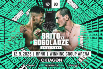 Kaik Brito vs. Amiran Gogoladze set for OKTAGON 93 welterweight title clash