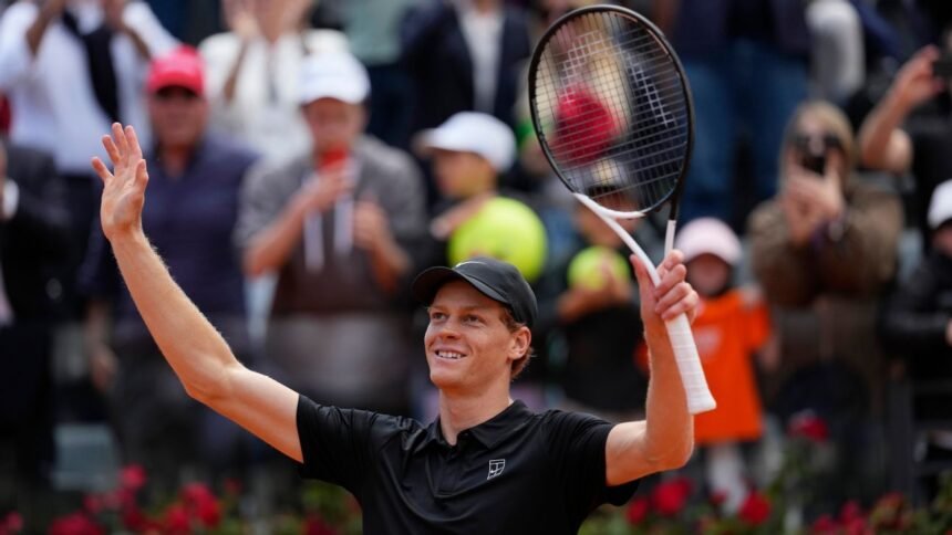 Thinner defies rain and Medvedev advances to Italian Open final vs. Ruud