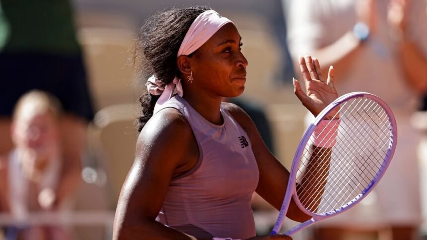 Coco Gauff suffers from minor car accident on her way to French Open match