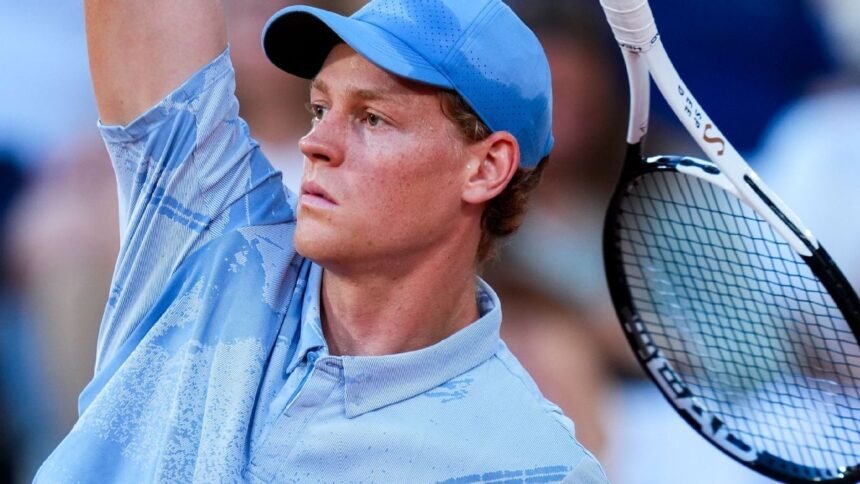 World No. 1 Jannik Sinner weakens due to heat and loses at Roland Garros