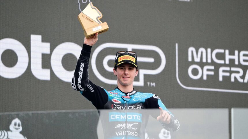 Maximo Quiles, Moto3, 2026, French GP, Le Mans