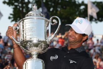 Aaron Rye, the biggest longshot major winner in at least 20 years