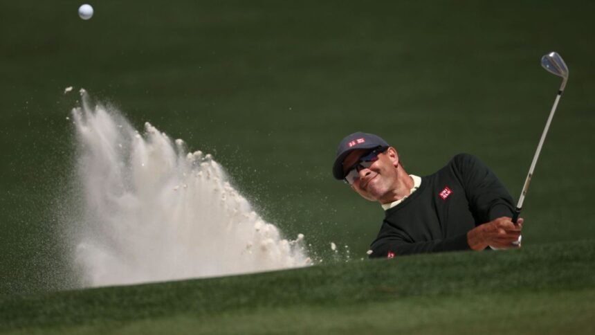Adam Scott hits 100th consecutive major at US Open