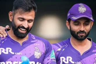 Ajinkya Rahane And Abhishek Nayar KKR