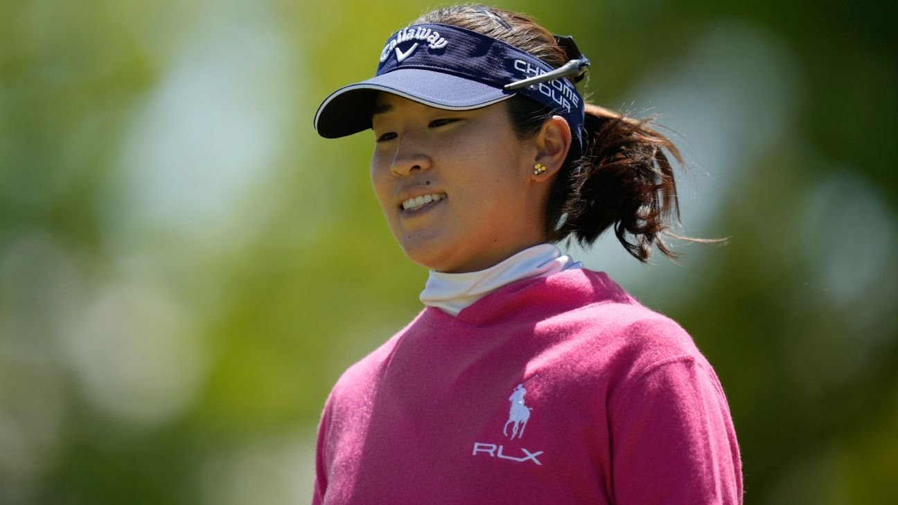 Andrea Lee hits second-half bird run to take lead by one stroke at Mizuho Americas Open