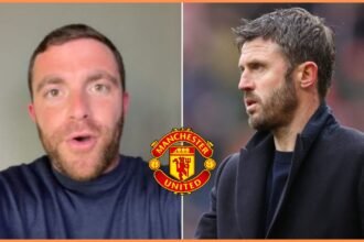 Fabrizio Romano and Michael Carrick