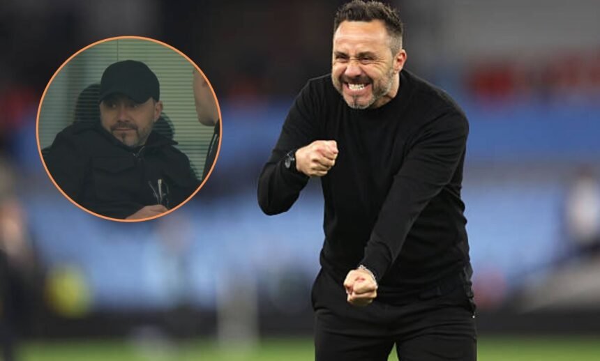 Spurs manager Roberto De Zerbi