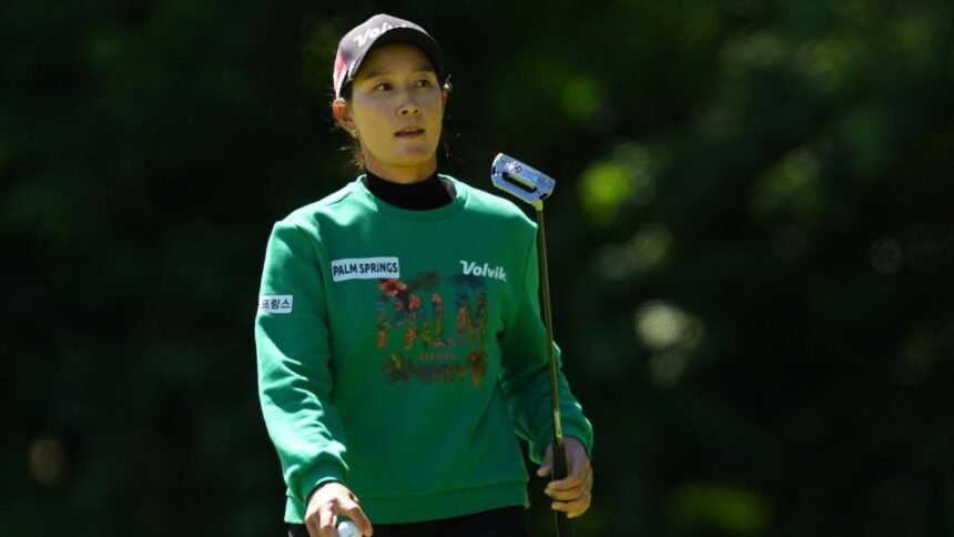 Choi falls behind at Kroger Queen City and falls into a 3-way tie.