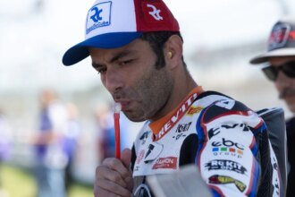 Danilo Petrucci, 2026 Hungarian WorldSBK, grid. Credit: Gold and Goose.