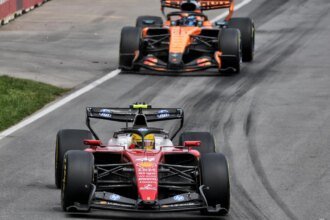 Hamilton battled Piastri throughout the Canada sprint