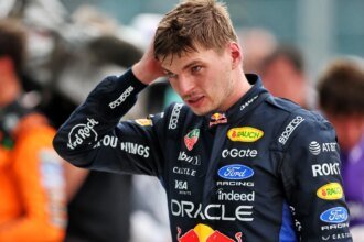 Verstappen picked up a post-race penalty but kept fifth