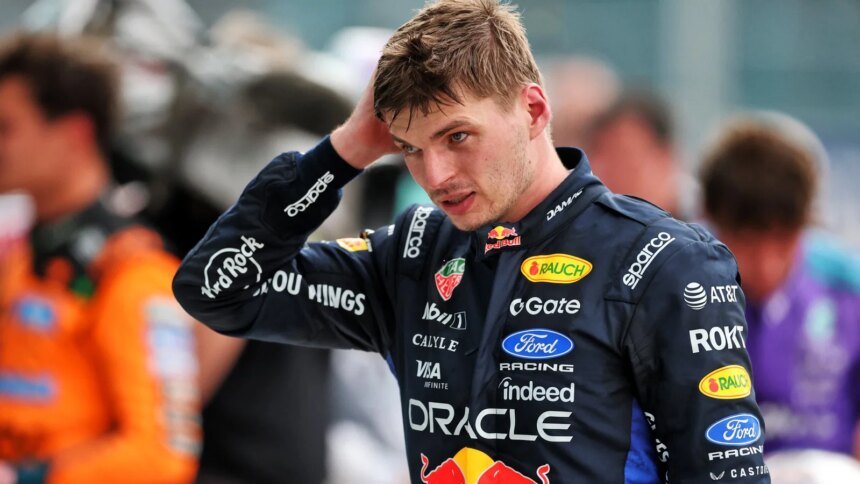 Verstappen picked up a post-race penalty but kept fifth