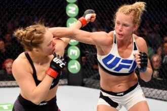 Holly Holm reacts to Ronda Rousey's defeat of Gina Carano, says it's highly doubtful Rousey would want a rematch