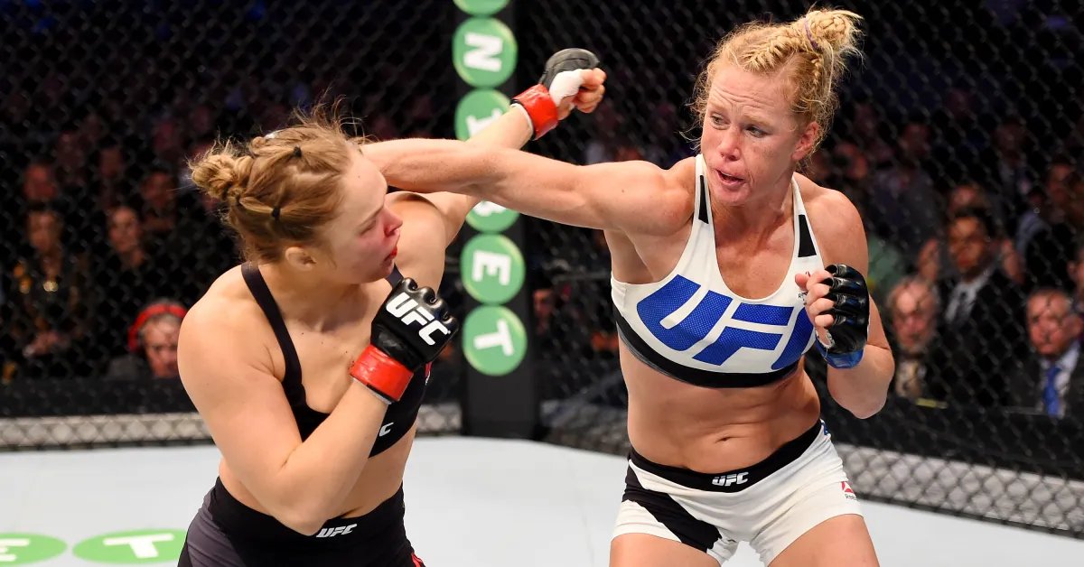 Holly Holm reacts to Ronda Rousey's defeat of Gina Carano, says it's highly doubtful Rousey would want a rematch