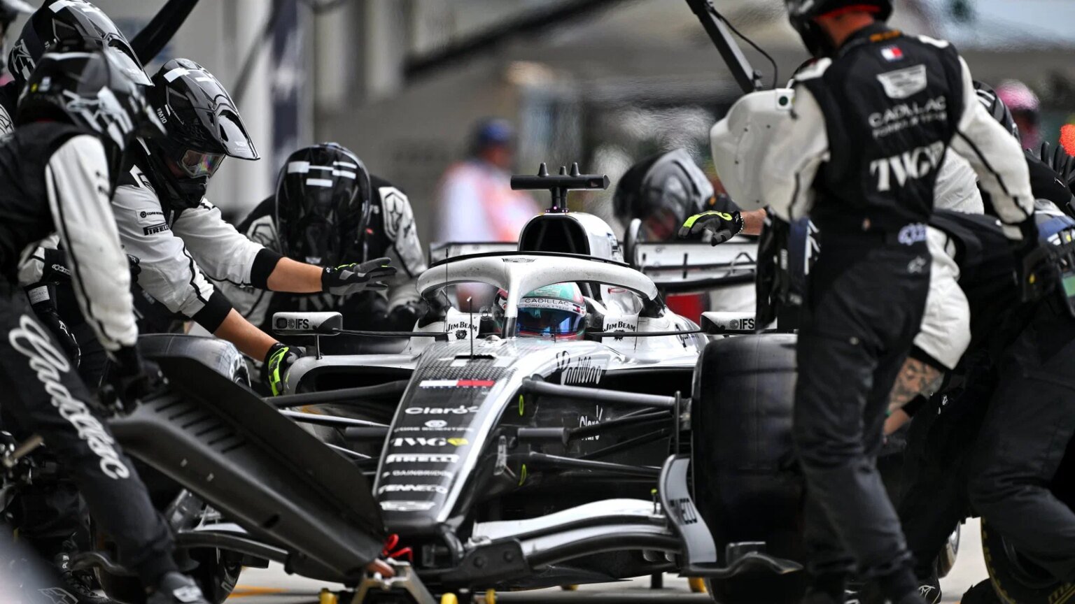 Bottas was penalised for speeding in the pit lane