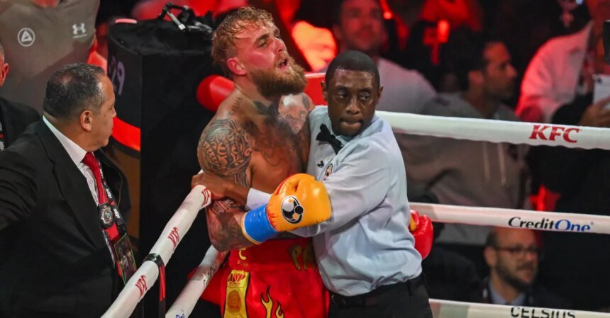 Jake Paul says doctors don't know when or if he'll be able to fight again after breaking his jaw