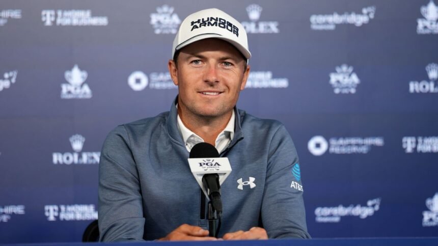 Jordan Spieth aims for slam, aims for PGA match