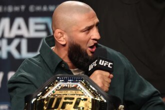 Khamzat Chimaev brings up Sean Strickland's childhood trauma as volatile trash talk accelerates ahead of UFC 328