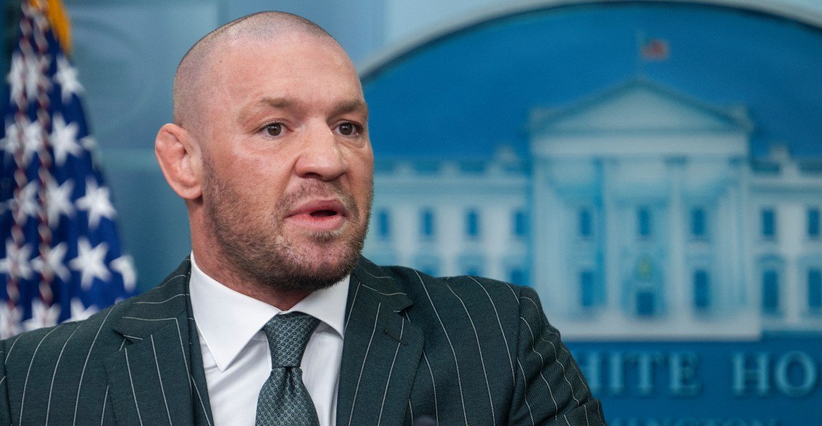 Khamzat Chimaev hits back at Conor McGregor's middleweight title claim, saying, ``He lost the belt 10 years ago''
