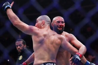 Khamzat Chimaev releases statement after losing to Sean Strickland at UFC 328