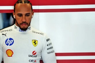 Hamilton ended up sixth in the sprint