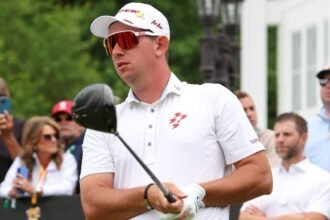 Lucas Herbert is 4 under, leading Sergio Garcia by 3