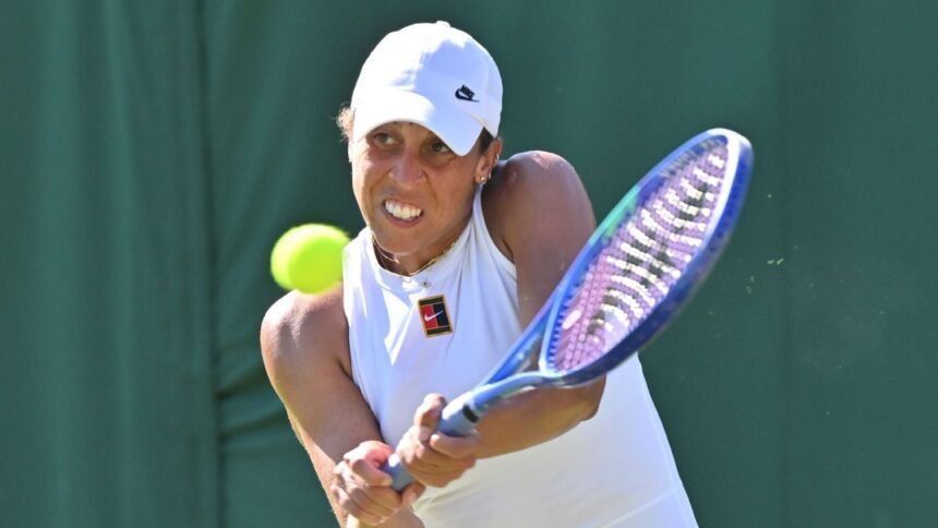 Madison Keys withdraws from Strasbourg tournament due to thigh injury