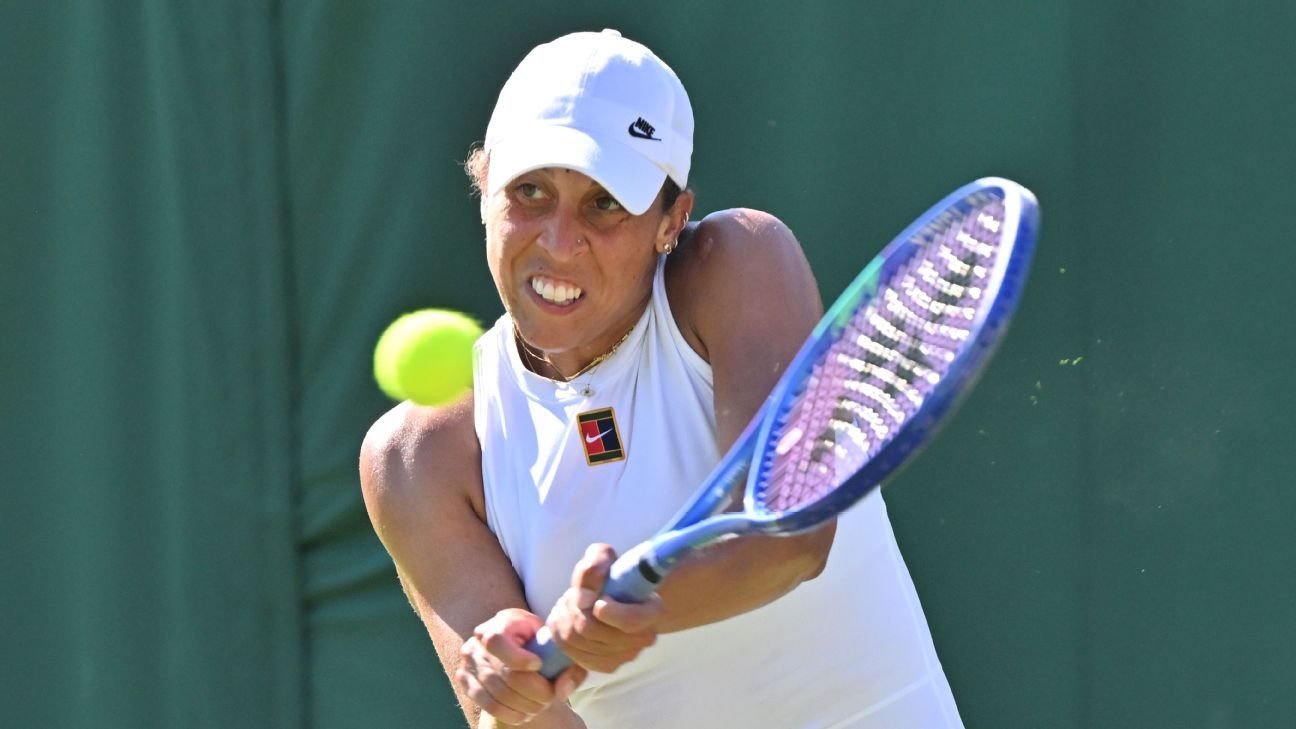 Madison Keys withdraws from Strasbourg tournament due to thigh injury