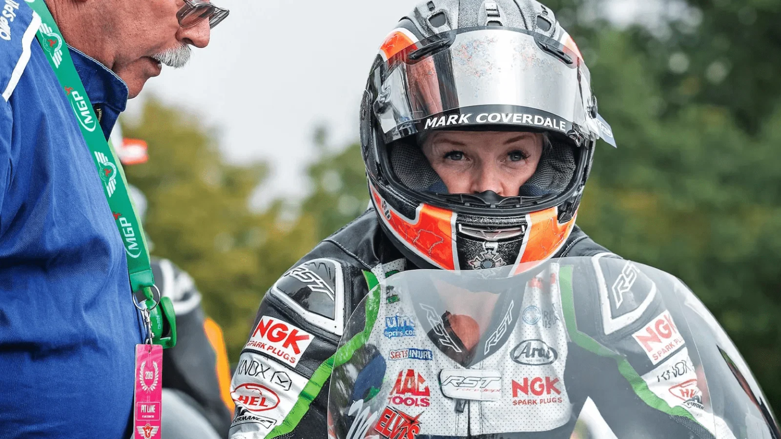Maria Costello, 2019 Classic TT. Credit: Isle of Man TT.