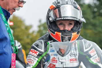 Maria Costello, 2019 Classic TT. Credit: Isle of Man TT.