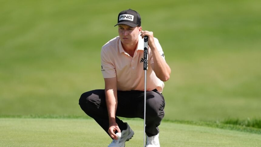 Matt McCarty leads the Tourists on the PGA Tour. Rory McIlroy 7 back