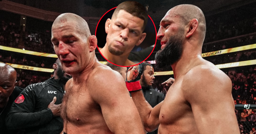 Nate Diaz calls Sean Strickland