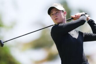 Nelly Korda leads the Mexican LPGA with 67 points