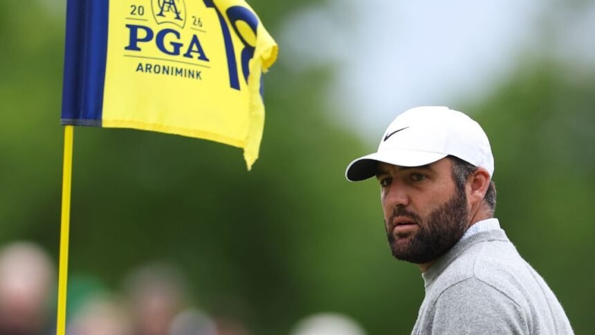 PGA Championship odds: Scheffler is the heavy favorite after the first round. Lolly's struggle