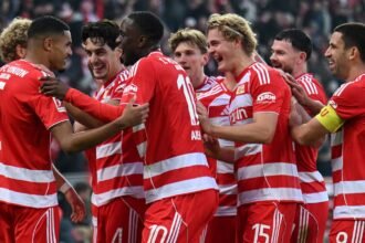 Pole position: Leeds begin contacts to sign 'strong' Bundesliga star Falke