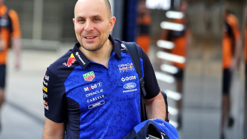 Gianpiero Lambiase in the F1 paddock