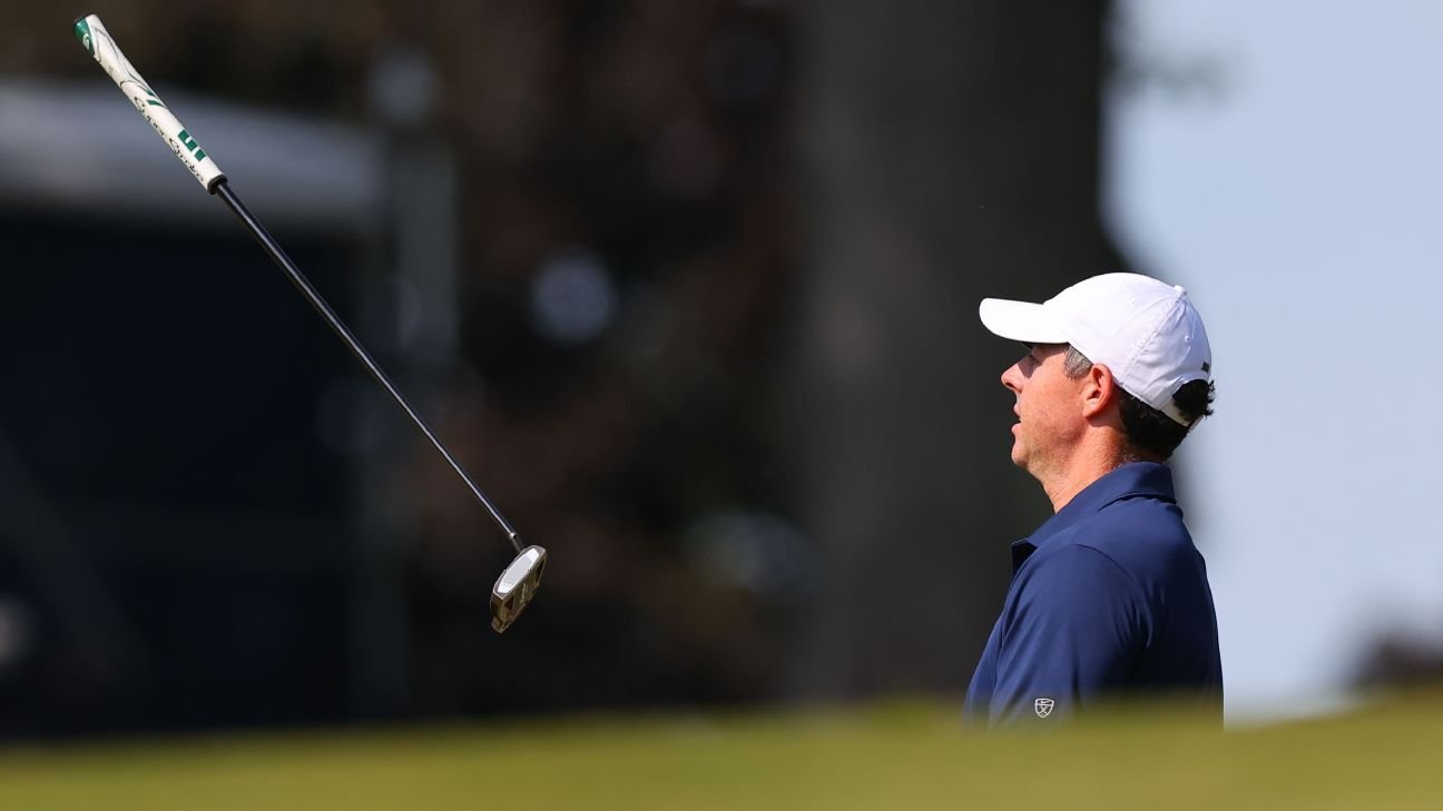 Rory McIlroy interacts with fans at PGA Championship