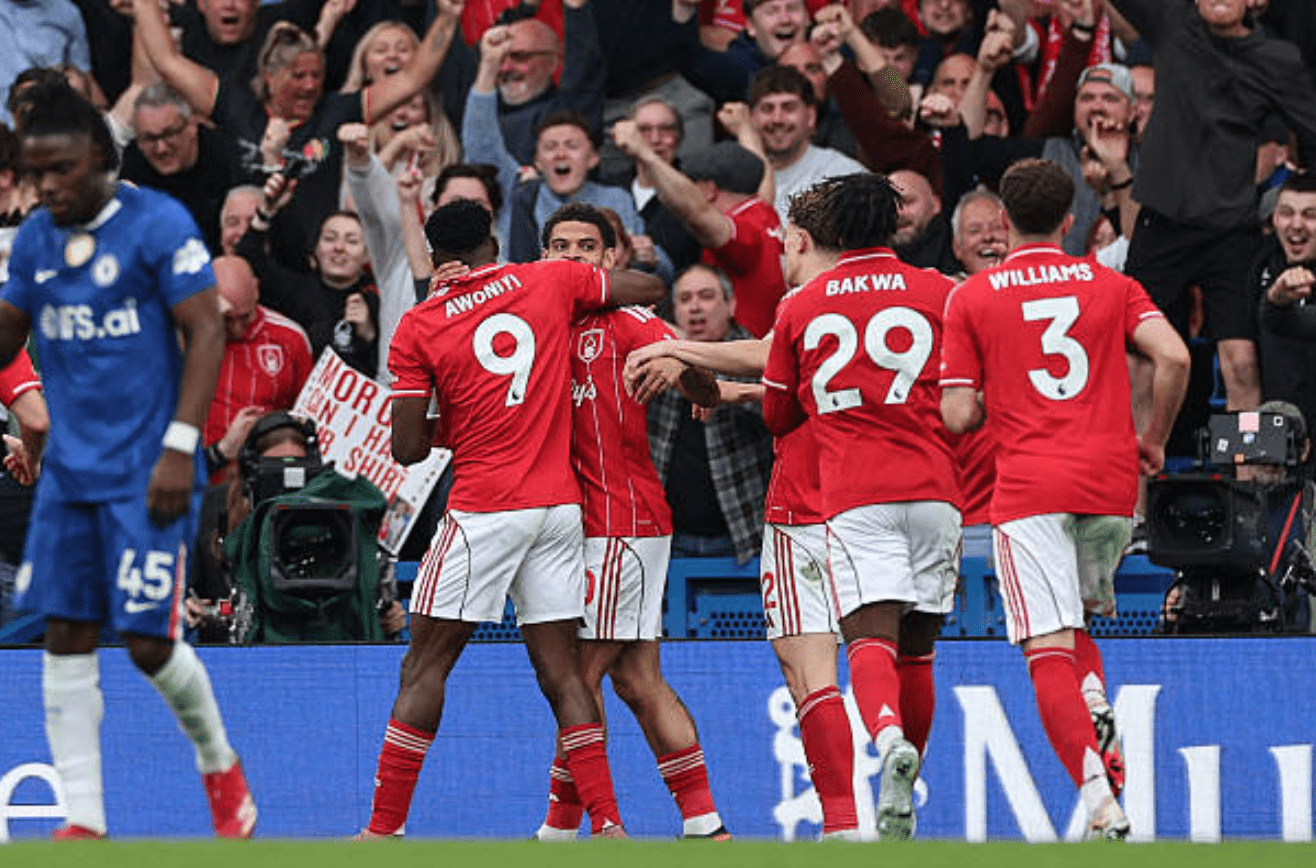 Chelsea 1-3 Nottingham Forest: Awonih eases relegation fears with impressive win