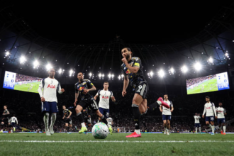 Tottenham 1-1 Leeds United: Tell goes from hero to zero for relegation-threatened hosts