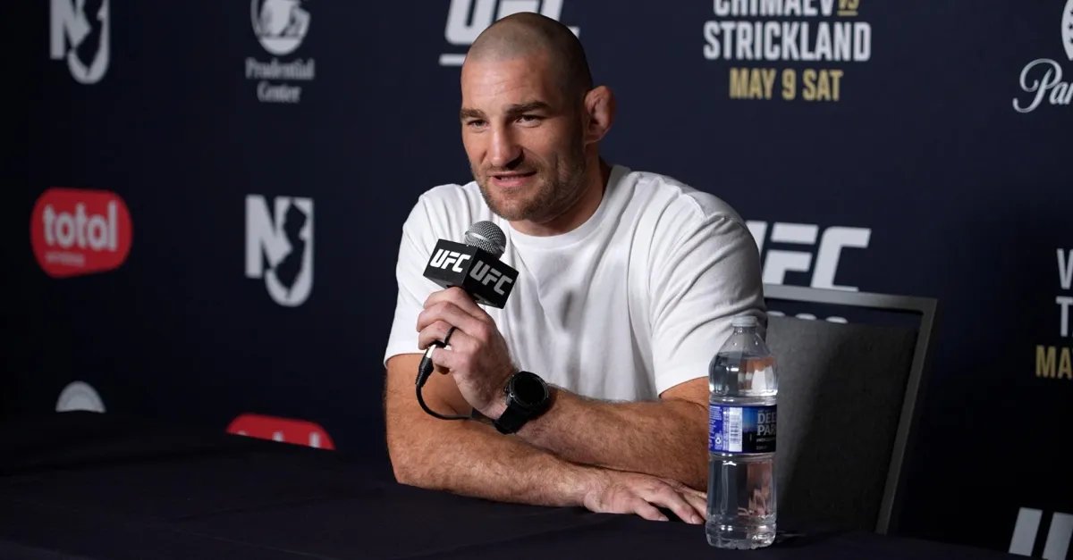 Sean Strickland responded to Khamzat Chimaev's release of sparring footage, saying, ``That guy is just a fucking rat.''