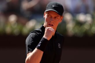 Sinner reaches 25 consecutive wins at Italian Open