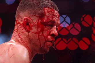 Stitch Duran on Nate Diaz's corner stop against Mike Perry: 'He ended up making 15 staples'