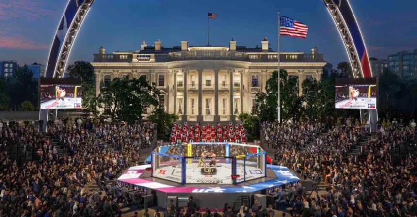 UFC reveals new look for White House staging and Fan Fest setup for watch party