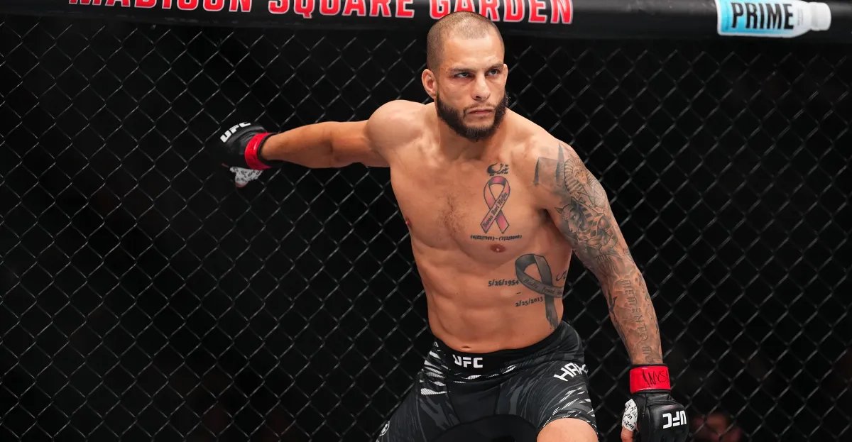 UFC welterweight Bashir Hafez suspended for one year after testing positive for banned substance