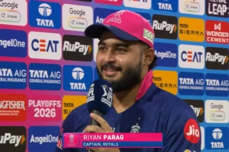 RR skipper Riyan Parag