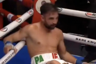 Video: Paulie Malignaggi gets obliterated by UFC veteran in bare-knuckle boxing match