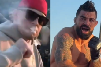 Mike Perry did backflips, Nate Diaz smoked weed at MVP open workouts
